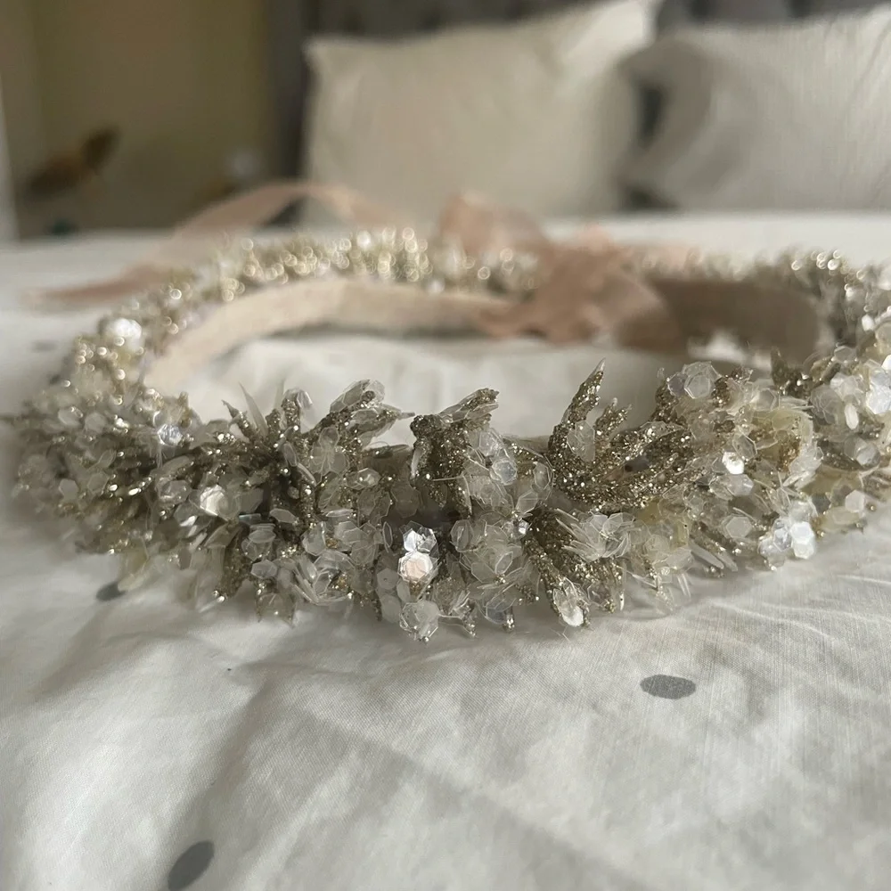 Crystal Embellished Infant/Toddler Crown